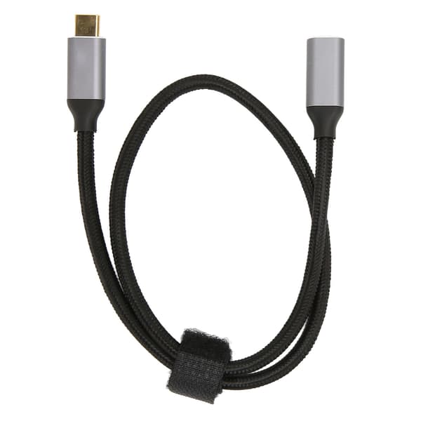 USB C Forlængerkabel 10Gbps Data Synkronisering 100W PD 4K 60Hz Video E Marker Chip 0.5m