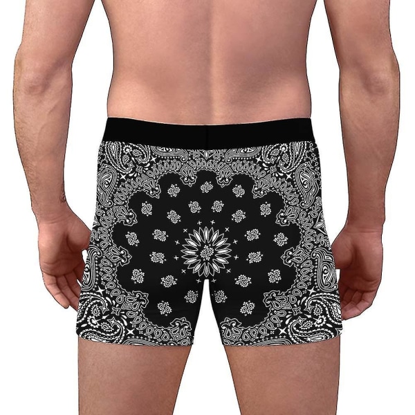 Christmas Boxers Shorts Truser Herre Xmas Trunks Undertøy D XL