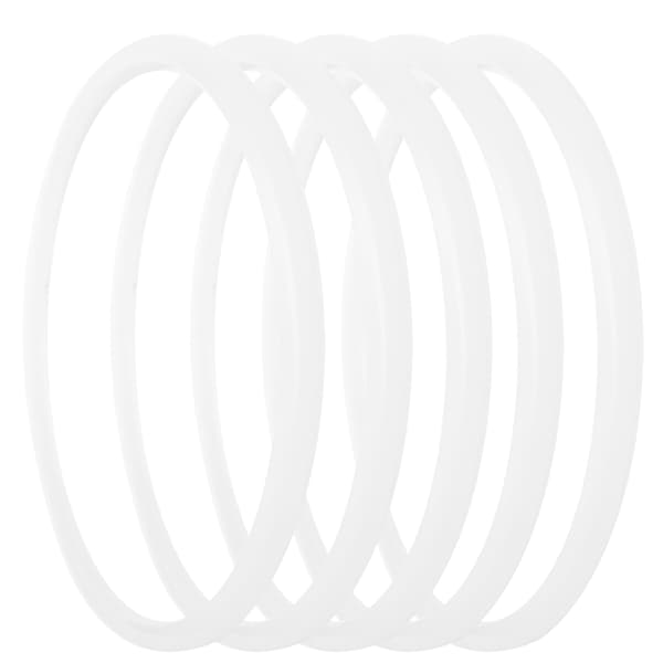 Trykkogerforseglingsring i rustfrit stål 5 stk. 22 cm