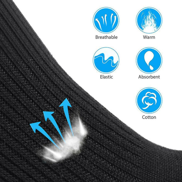 Elektrisk oppvarmede sokker fot termisk lange varmesokker