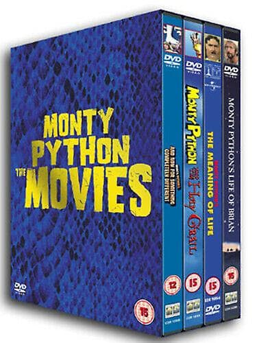 Monty Python - The Movies (2004) John Cleese McNaughton (DIR) sertifikat 15 4 - Region 2 DVD DVD