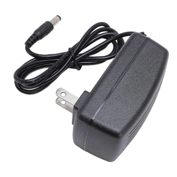 [qg]12V 2.5A strömadapter 5.5x2.5mm DC-strömkabel kompatibel med LED-skärmar högtalare säkerhetssystem US Plug