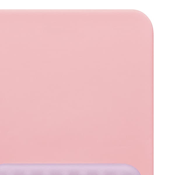 Håndledsbeskytter Musemåtte Silikone Polyurethan Fiber Blød Hudvenlig Kontor Computer Musemåtte Pink Lilla