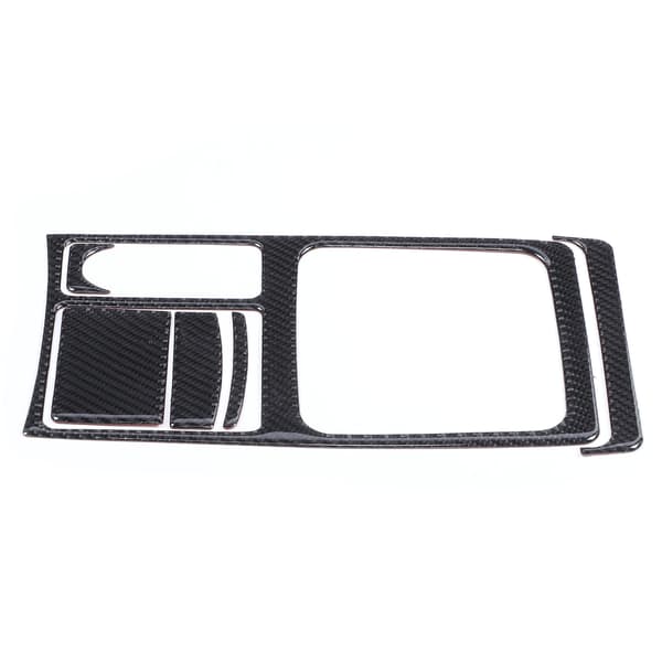 6 stk. Carbon Fiber Interiør Gearskifte Panel Cover CoDriver til Mitsubishi Lancer GTS 2008 2016