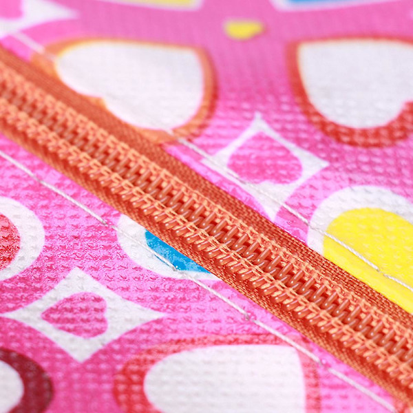 Flyttväska Vävd förvaringsväska Snakeskin Vattentät förvaringsväska pink