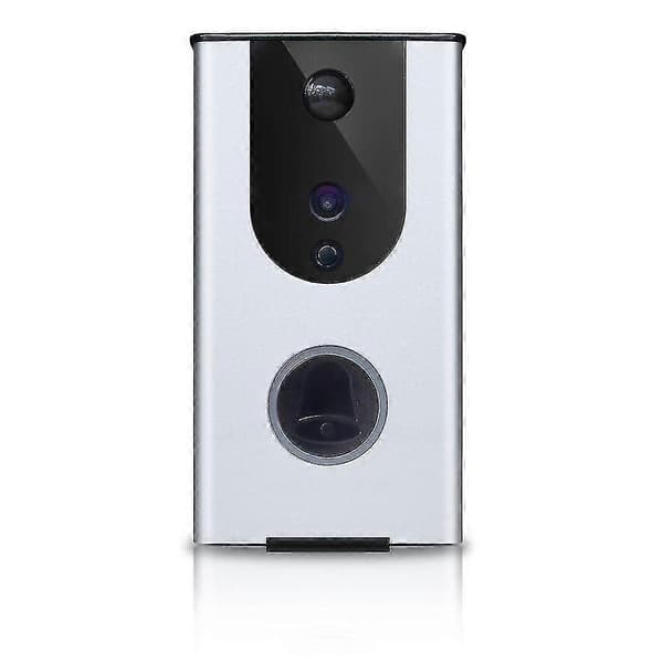 dynamode 802.11n trådlös självförsörjande smart videodörrklocka silver-q002
