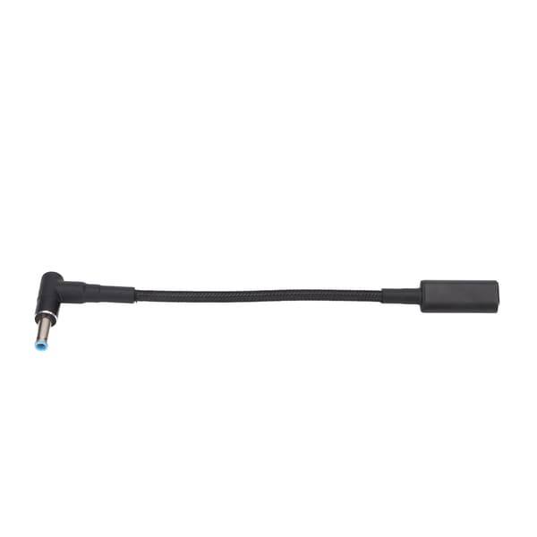 USB C til DC Adapter 100W PD Type C til 4.5x0.6mm DC Oplader til HP Laptop