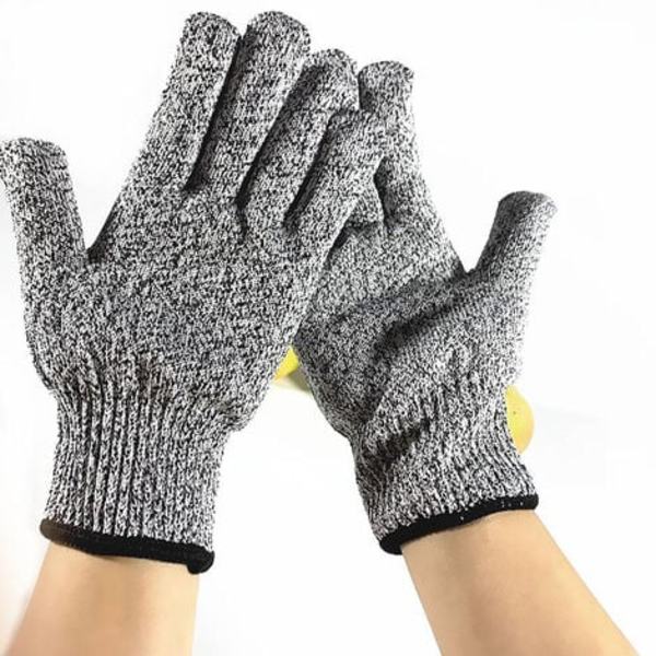 2 ST Skärbeständiga handskar Skärbeständiga slitstarka kommersiella kök.20cm