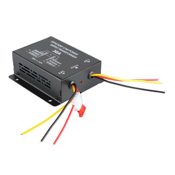 30A Audio Navigasjon DC 24V til 12V Strømomformer Regulator Transformator for Bil Lastebil Buss