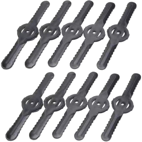 Sähköruohonleikkuri pidennetyt ja paksunnetut sahanterät 10pcs