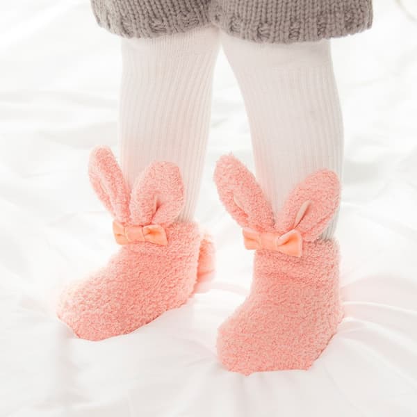 Halkfria babysockor, 6 par halkfria babysockor, halkfria vinter