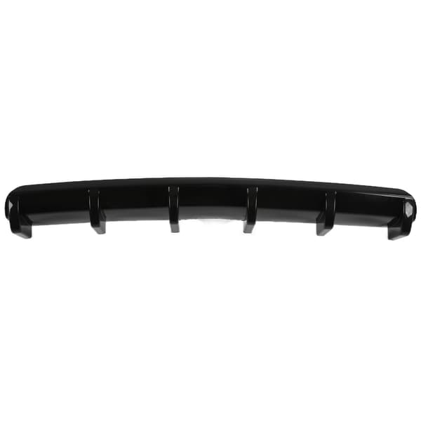 Blank Sort Universal Bagkofanger Diffuser Fin Spoiler Chassis Splitter Aerodynamisk Biltilbehør
