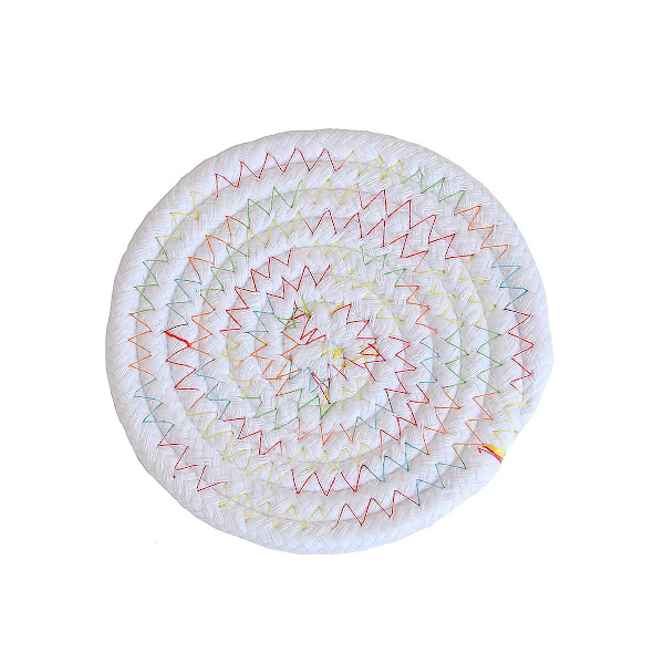 Isolerande bomullstrådsdynor Plattunderlägg Anti-scald (9 st) 18cm