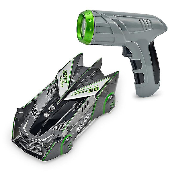 Zero Gravity Laser, laserohjattu oikea seinäkiipeilyauto style 1 Green