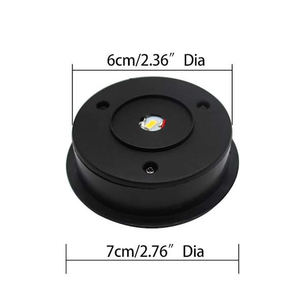 Solar Erstatning Led Lantern Top Solar Panel Lampe erstatningslamper Batteriboks for ytre diameter Lampe Solar erstatningsbatteri
