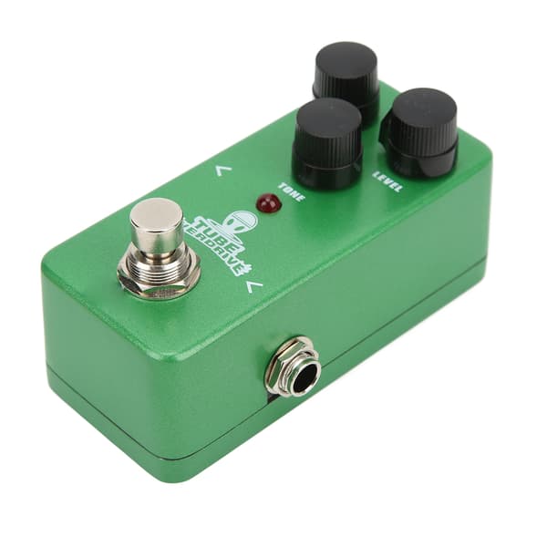 Tube Overdrive Gitarr Effekt Pedal Justerbart Metallskal Enkel