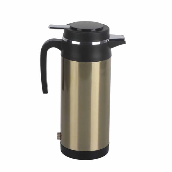 1000ML 24V Elkedel i rustfrit stål til bil Rejsevandvarmer