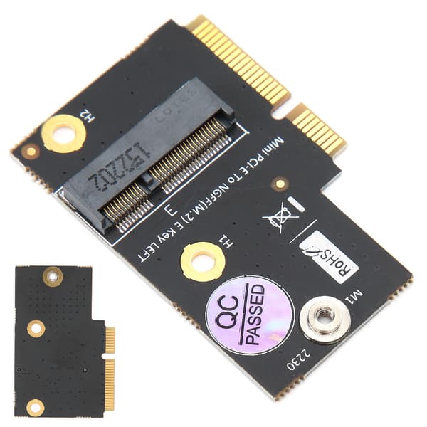 M2 NGFF Key E til Low Profile Mini PCIe Adapter Converter til Intel AX200 Lenovo Y510P Wifi