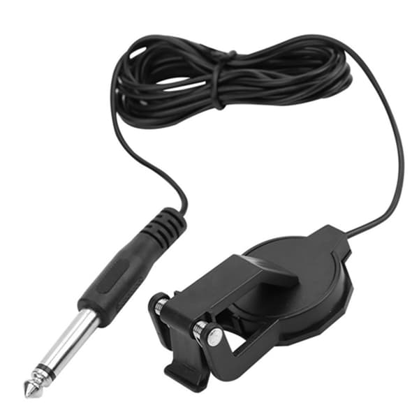 3M 6,35 mm Clip On Piezo Violin Akustisk Gitarr Pickup Mikrofon