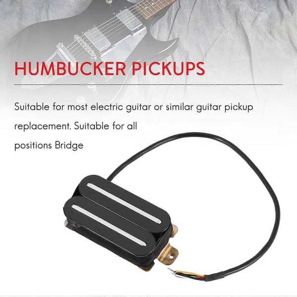 Högpresterande pickup dubbla Hot Rail Humbucker-pickuper Keramisk elgitarrpickup Humbucker