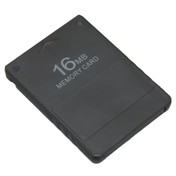 16MB FMCB1.966 High Speed Plug and Play Game Memory Card til PS2 Sort