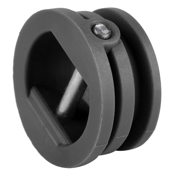 5 stk. 2,5 cm Surfbræt Leash Plug Kajak Tilbehør Sort