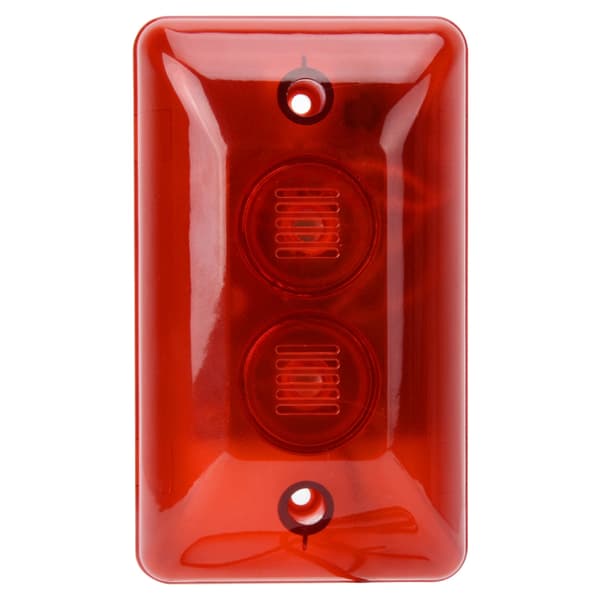 12V Kablet Alarm Strobe Sirene Lyd Blinkende Lys Sikkerhetssystem