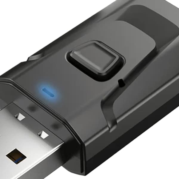 4 i 1 USB Bluetooth 5.0 Mottaker Klar Lydkvalitet Plug and Play Stabil Overføring Lydadapter