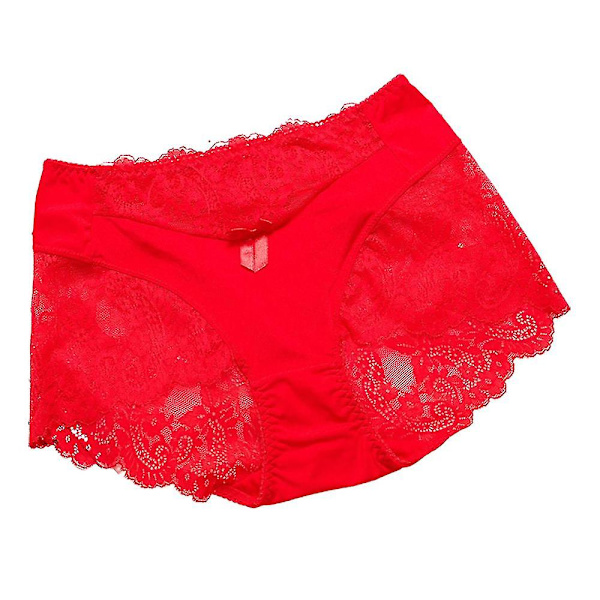 Kvinder blonder franske trusser Boxershorts Undertøj Red M