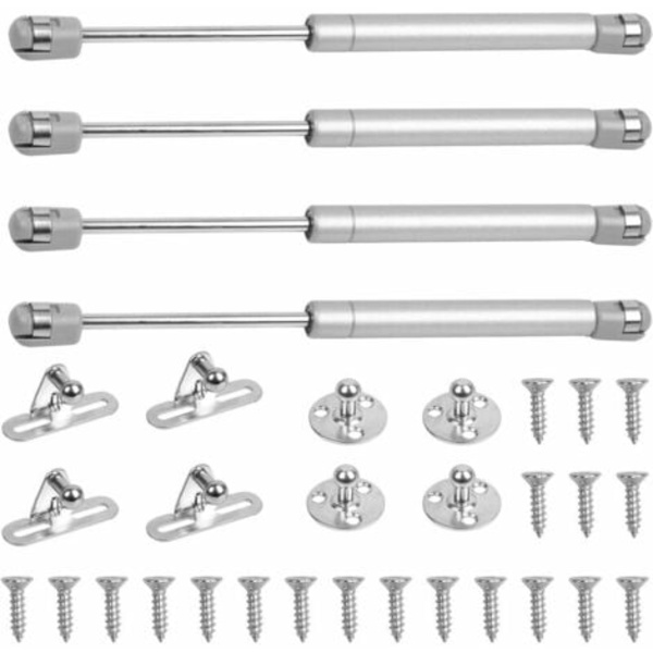 Triomphe 4 stk gassfjær 100N pneumatisk arm for dør kjøkkenskap garderobe garderobe soverom bad gassfjær for H