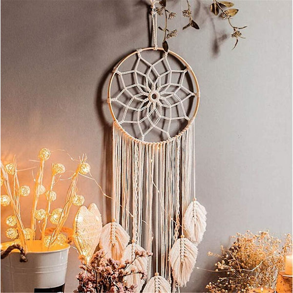 Leaf Dream Catcher Weave