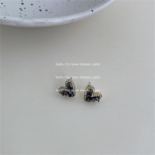 Örhängen Pearl Heart Stud Girls&#39; Modesmycken Ac2641 D349