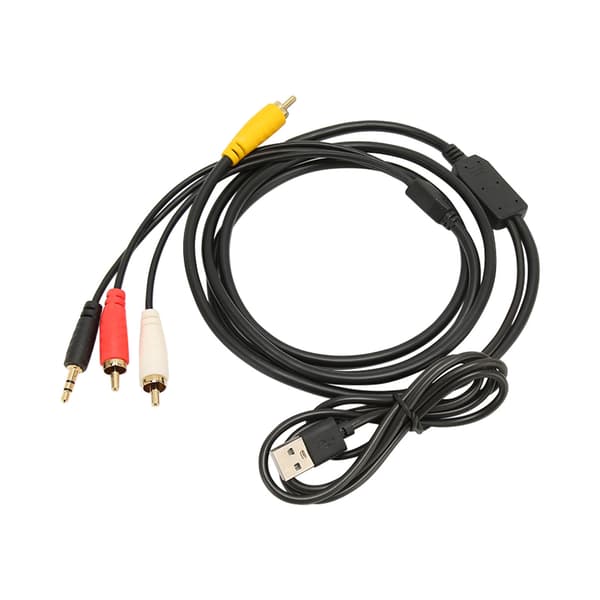 Digital til Analog Audio Konverter SPDIF Koaksial til RCA 3,5 mm Plug and Play Lydadapter