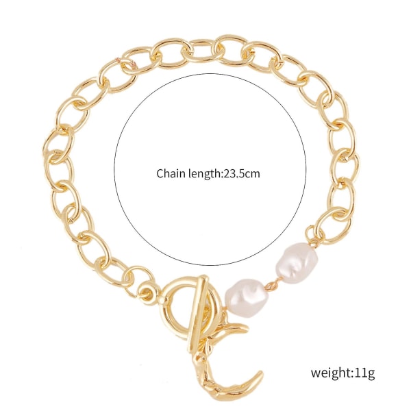 Armbånd Pearl Fashion smykker B2451 S2003-04