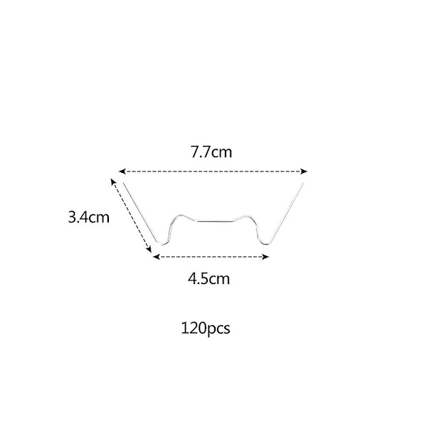 Drivhusglas Clips,120 Pieces Drivhus Glas Clips,have Drivhus Fixing Clamps,drivhus Clips,metal Glas Drivhus,w Type Glas Cl