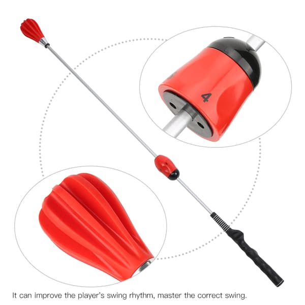 Golf Swing Trainer -harjoitteluväline aikuisille, punainen