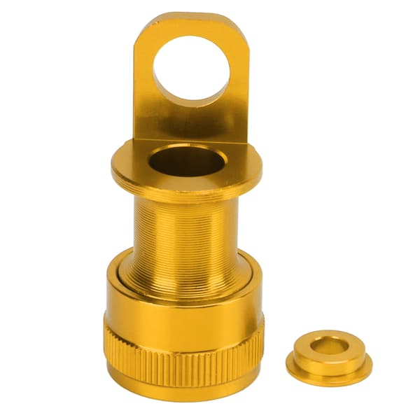 MEIJUN Quick Release Pedalholder til Brompton foldecykel, bærbar rammemonteringsadapter, guld