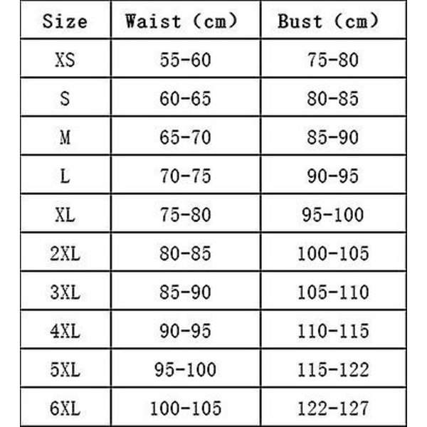 Sexy Corsets Mekot Naisten Puku 4XL