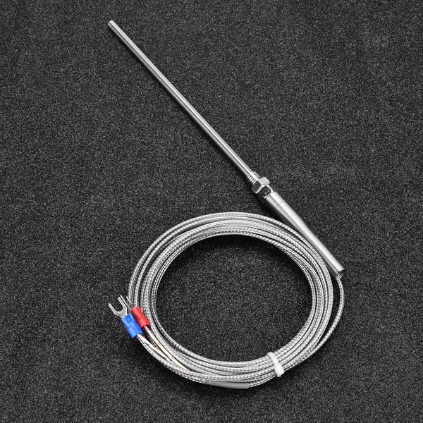 M8 K-typ termoelementsond temperatursensortråd 0-400 ℃ (5m)