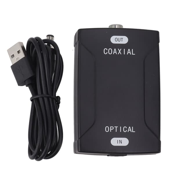 Digital koaksial til optisk lydkonverter Bi-directional SPDIF adapter repeater