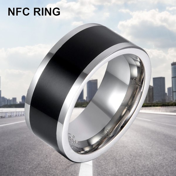 Nfc Ring Universal Sensing Technology Komfortabel Bære Gratis Smart Lock Nfc Ring til mobiltelefon US 11