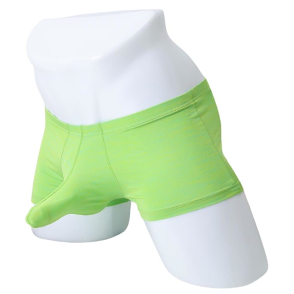 Miesten Alusvaatteet Boxer Shortsit Alushousut Arkut Fluorescent Green 2XL