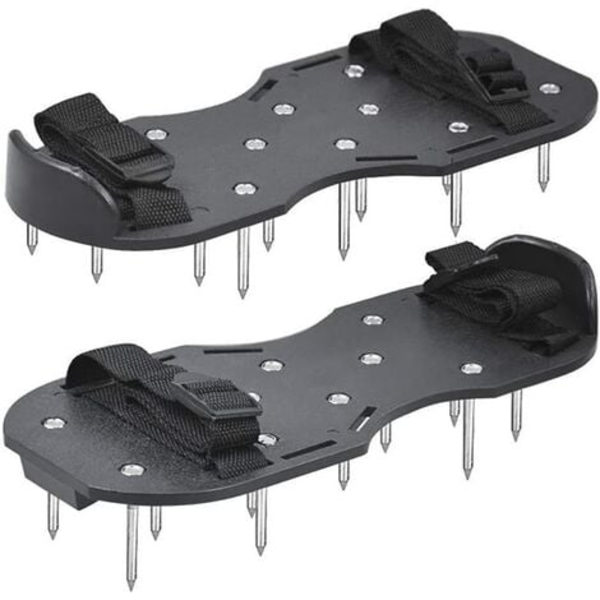 Plenlufter sandaler Hagelufter med spiss med 8 forlengede justerbare stropper og 26 pigger Plen Ae i universell størrelse