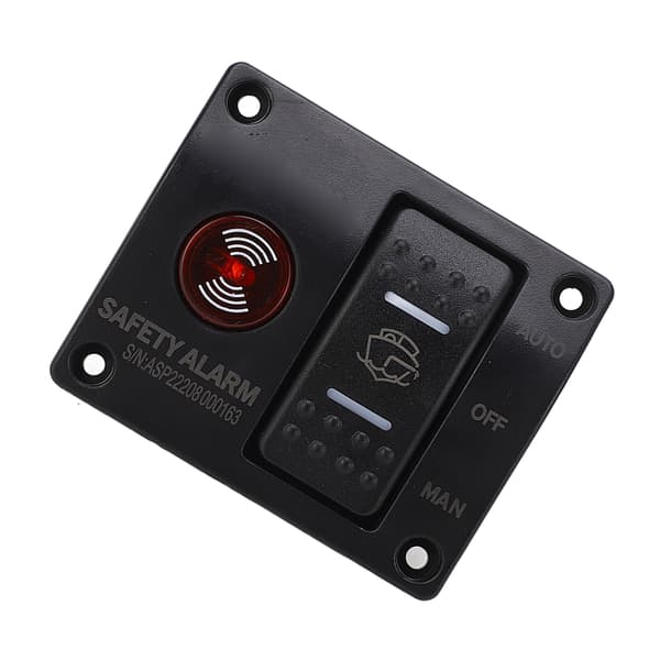3-veis lensepumpebryterpanel Man Off Auto med LED-lys for skip yachter DC24V