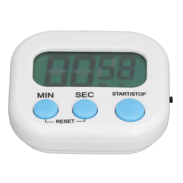 Digitalt timer med stor skærm med nedtællings- og timerfunktion
