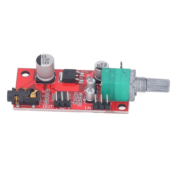 MAX4410 Mini Hörlursförstärkarmodul 3,5 mm Gränssnitt Hörlursförförstärkarbräda DC 3-12V