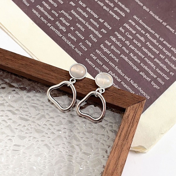 Örhängen 925 Silversmycken Metallic Element Modesmycken Ac8105