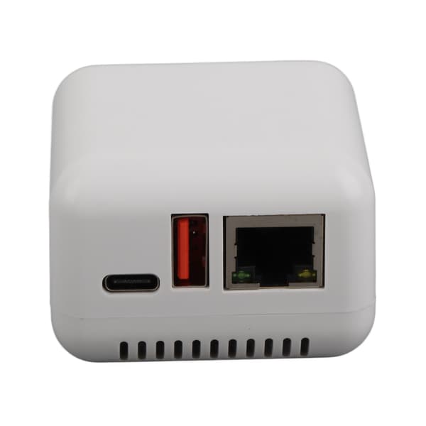 Trådløs USB 2.0 Printserver til Windows Android Linux Netværksdeling 100-240V 5V EU-stik