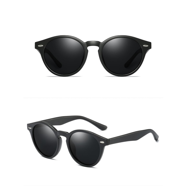 Polariserte solbriller for menn og kvinner Matchende rispinnemønster blendende farge 2180 Retro kjøring