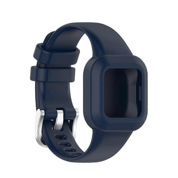 Erstatningssilikonerem til Garmin Vivofit JR3 - Sikker pasform til aktive børn Dark Blue
